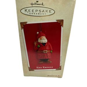 Vintage Hallmark 2003 keepsake Ornament Kris Kringle Christmas Santa